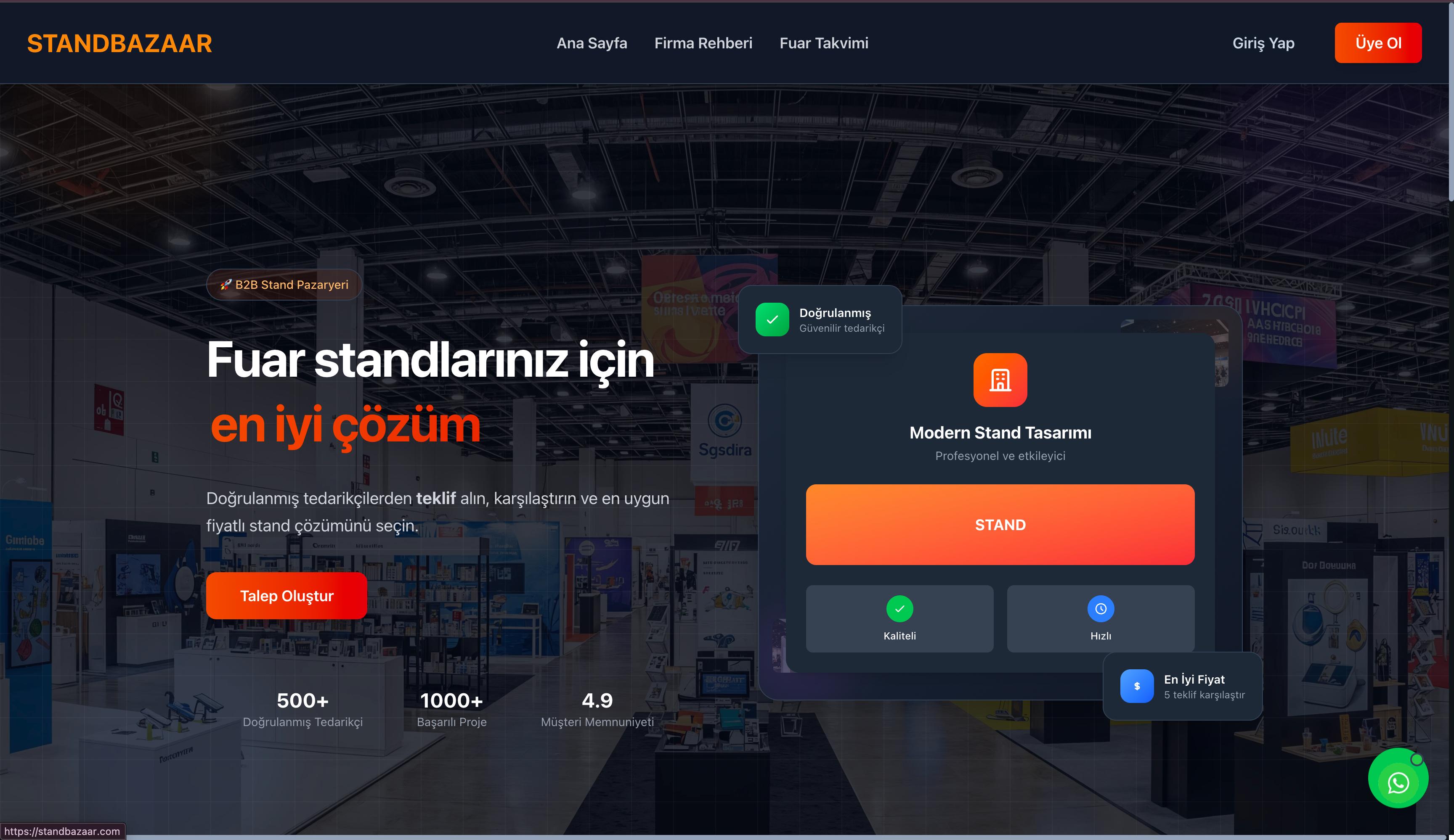 StandBazaar E-Commerce Platform